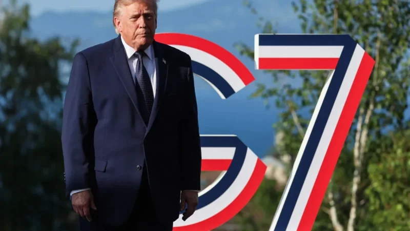 Trump Arrives at G7 Countries With Iran Deal and Ukraine Push