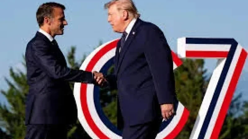 Trump G7 France Summit Tied to Iran Deal Progress