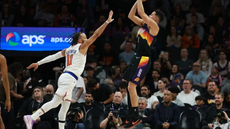 Devin Booker Debate Gains Steam Against Jalen Brunson During Finals
