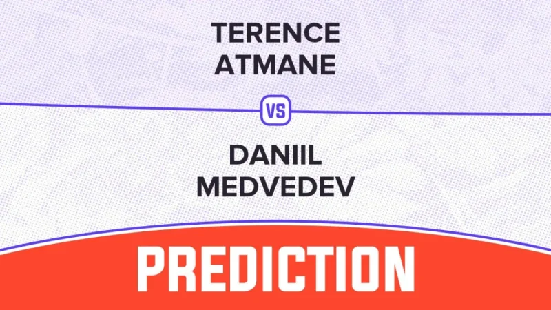 Medvedev Holds 81% Edge Over Atmane at Terra Wortmann Open