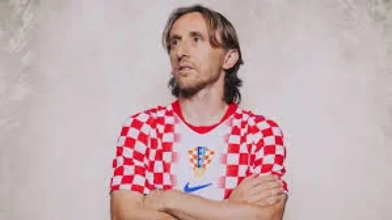 Modric Age: Luka Modric faced England first on 11 October 2006