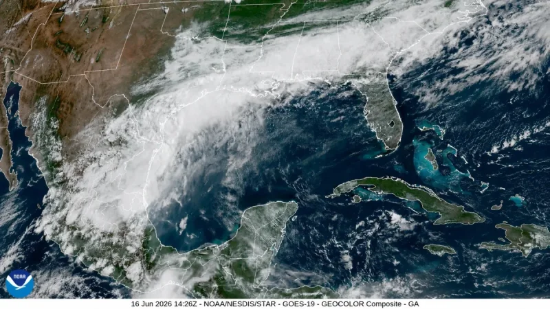 National Hurricane Center Issues Flood Watch for Upper Texas, Louisiana