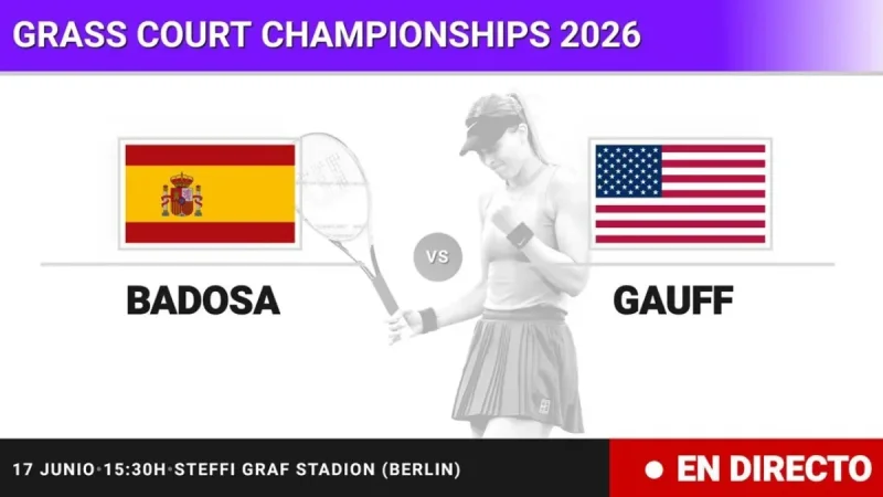 Paula Badosa Faces Coco Gauff at 15:30 in Grass Court Championships