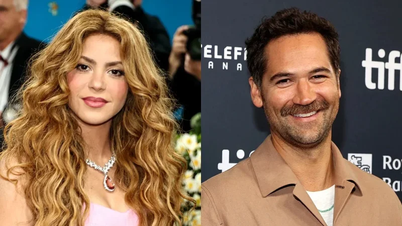 Shakira and Manuel Garcia-rulfo Leave Sunset Tower Hotel Together