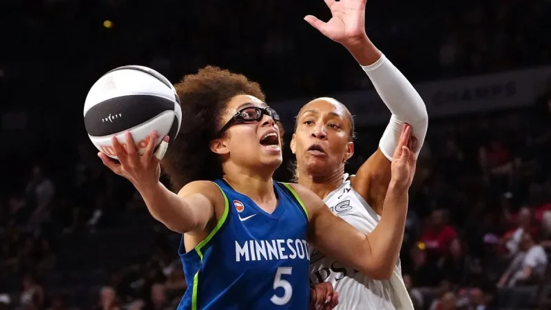Sophie Cunningham reaction follows Olivia Miles' A'ja Wilson drive
