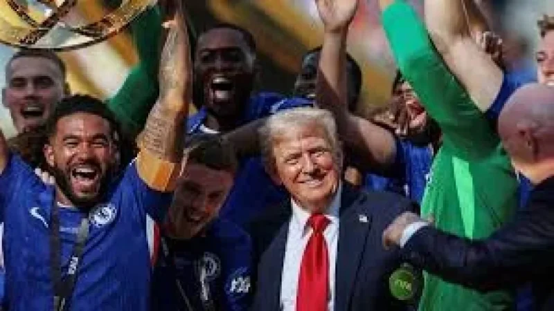 Trump Could Hand Trophy at MetLife for World Cup Final 2026
