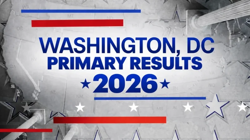 Washington, D.C. Primary Election Live Results Track 2026 Races — Dc Mayoral Election Results
