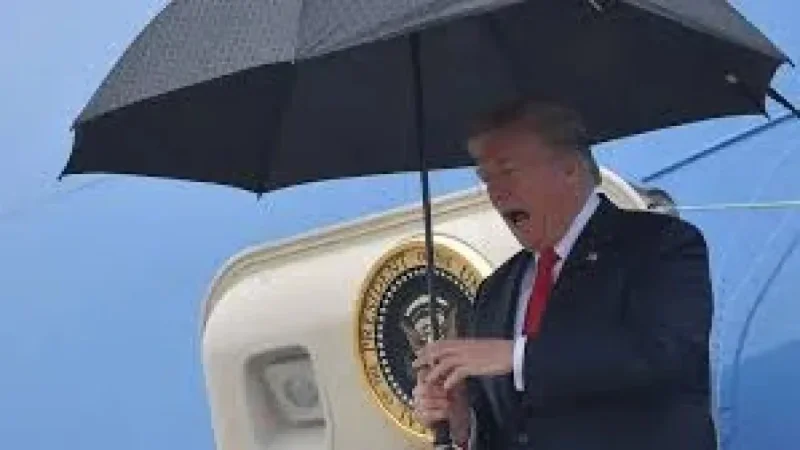 White House attacks Weather Channel over 60 percent thunderstorm forecast