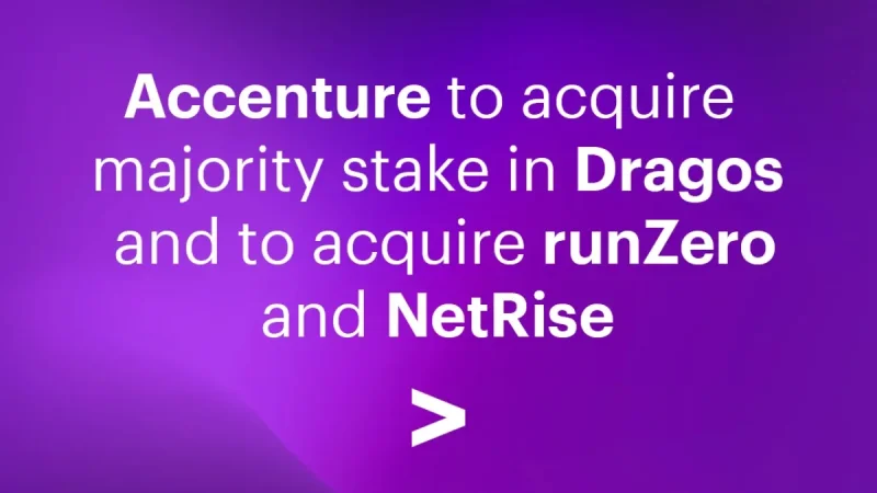 Accenture Share Price Falls as $10 Billion Cybersecurity Push Expands