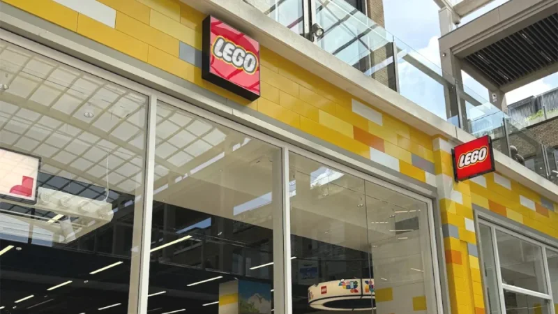 Darren Pearce opens larger Lego Store at Meadowhall with new features