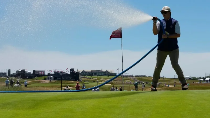 Fitzpatrick Wants Shinnecock Hills Dry and Firm for U.S. Open