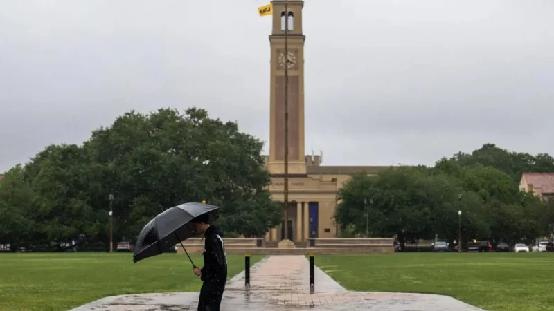 Potential Tropical Cyclone One threatens New Orleans with heavy rain Wednesday