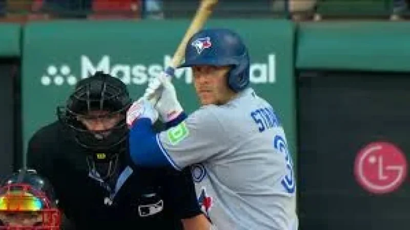 Springer Reaches 300 as Blue Jays Beat Red Sox 6-1 — Toronto Blue Jays Vs Red Sox Match Player Stats