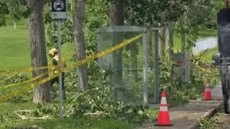 Tiffany Lizee tracks 135 km/h gusts in Ralston — Saskatoon Weather