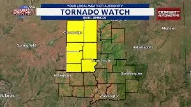 Tornado near Mattoon and Charleston on June 17 raises Effingham Il concerns
