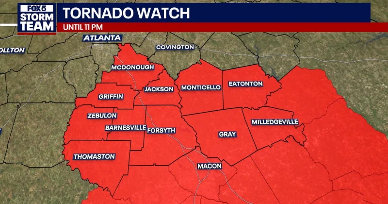 13wmaz: National Weather Service warns Bibb, nearby counties until 7 PM EDT