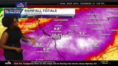 Emergency officials say Anchor Lake Dam in Carriere at risk of failure