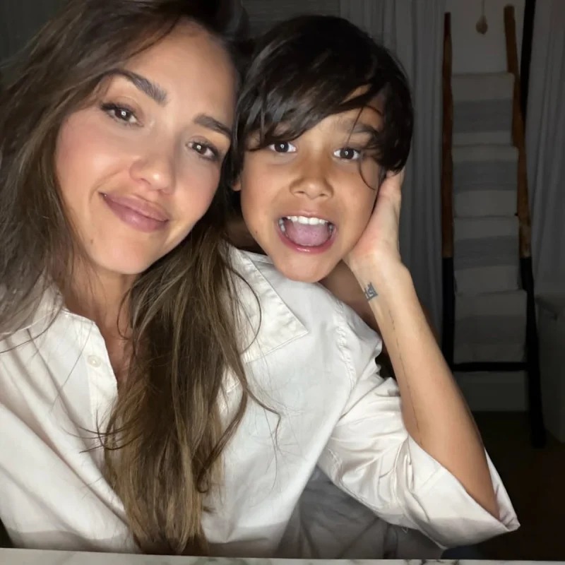 Jessica Alba shares rare June 18 glimpse of son Hayes and calls boy mom life a gift