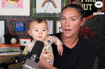 Kylie Kelce Says Finn Will Be the Toughest, Tallest of 4 Kids