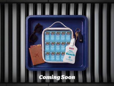 Kraft Launches Tsa Ranch Dressing Warning Kit With 1 Quart Bag