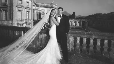 Callum Turner Wedding Dress Reveal Sends Chanel to Sicily