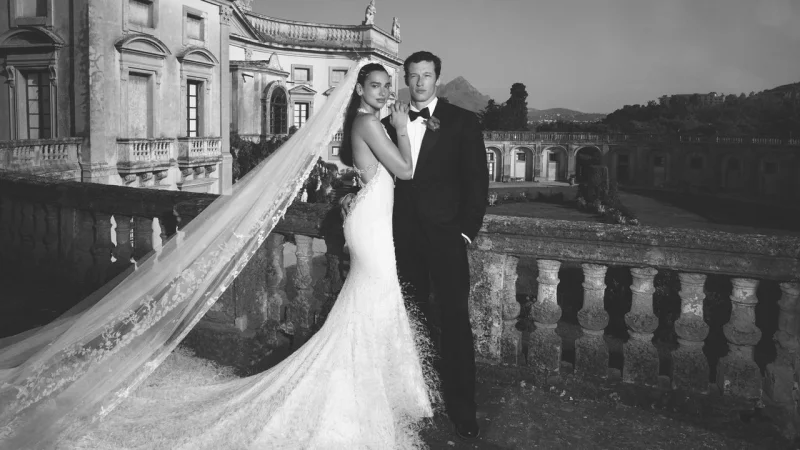 Callum Turner Wedding Dress Reveal Sends Chanel to Sicily