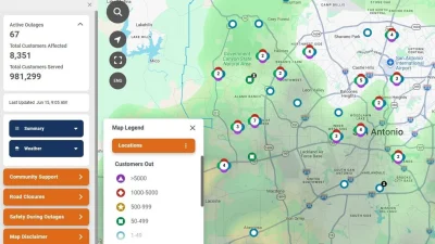 CPS Energy Trims Outages to 58 After Storms — Cps Outage Map