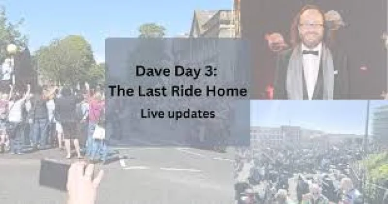Dave Myers tribute ride draws 40,000 bikes to Barrow