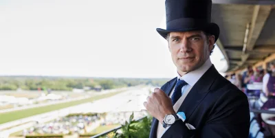Henry Cavill Wears 1926 Longines Monopusher Chronograph at Royal Ascot