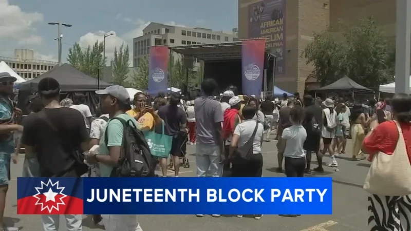 Ashley Jordan Opens Philadelphia Juneteenth Block Party at 50