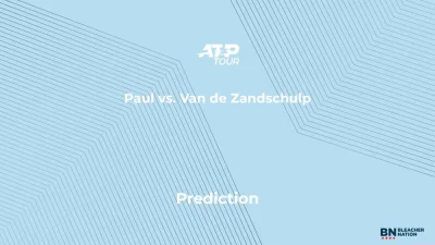 Tommy Paul Favored at -350 Over Botic Van de Zandschulp