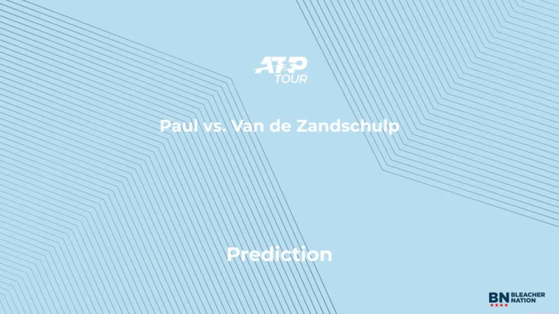 Tommy Paul Favored at -350 Over Botic Van de Zandschulp