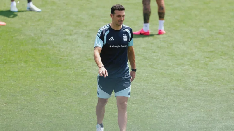 Gonzalo Montiel trains and could sit for Argentina Vs Austria