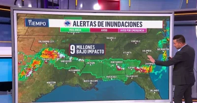 Telemundo advierte más lluvia en Father’s Day In Mexico y el Sur