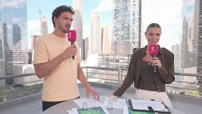 Mats Hummels korrigiert Laura Wontorra nach Bouaddi-Fehler live