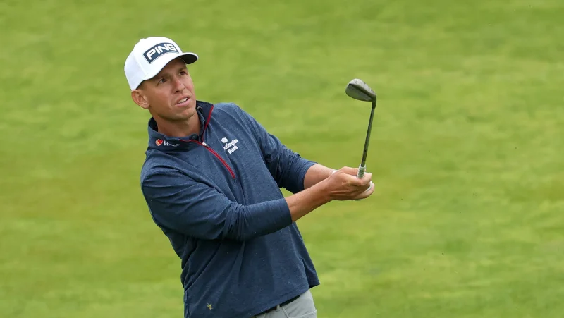 Sam Stevens Golfer Stays Tied for 2nd at 3-Under Par