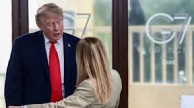 Giorgia Meloni rebukes Donald Trump as Sparks dispute widens