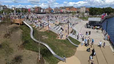 Bob Cook says Stockton Waterfront Urban Park opens with £23m spend