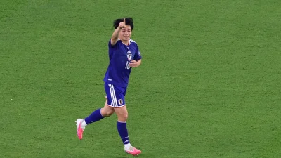Ayase Ueda Scores Twice for Japan Against Tunisia — Ueda Player In Japan