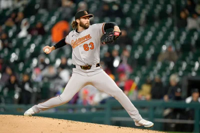 Blaze Alexander starts at third for Orioles in Dodger Stadium