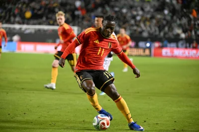 Jérémy Doku ruled out for Belgium in Iran Vs Egypt clash