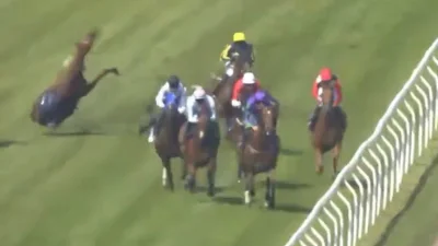 Jack Dace conscious and taken to hospital after Brighton fall