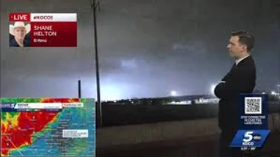 El Reno power flashes captured on camera as Koco 5 reports wind event