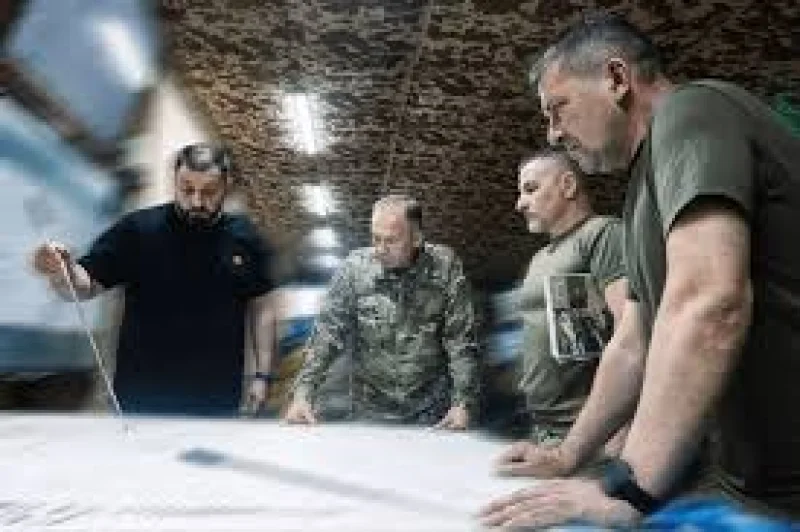Syrskyi meets commanders in Kostiantynivka as eastern front holds