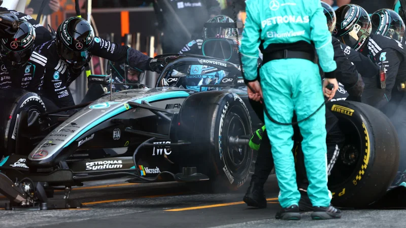 George Russell Loses Pace After Ferrari Beats Mercedes in Barcelona — Lewis Hamilton Ferrari Barcelona Win