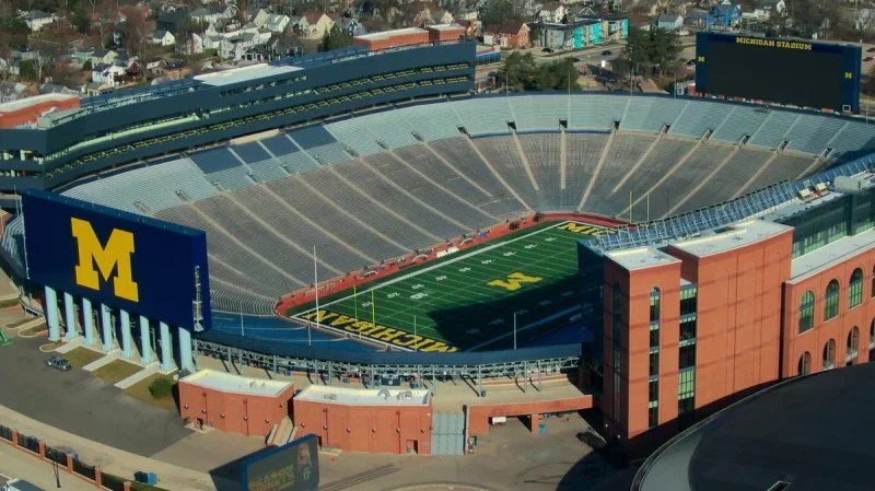 Warde Manuel says Michigan is exploring jersey ads and field sponsorships