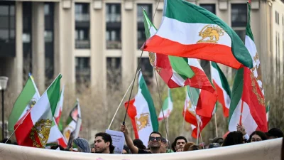 French police ban 100,000-strong Paris rally — France–iran