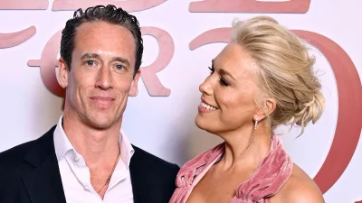 Hannah Waddingham appears with Nick Beresford-Cleary at Ride or Die screening