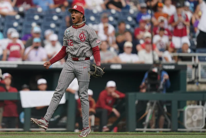 Lj Mercurius powers Oklahoma into College World Series final