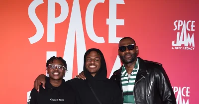 Bryce James Gets Brother's Keeper Chains With Bronny James